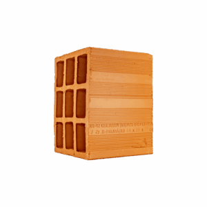 Tijolo produzido pera Ceramica Belém - 14x19x29 meio